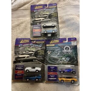 Lot‎ of Three Johnny Lightning Classics Customs Corvettes and Pace Cars! New!